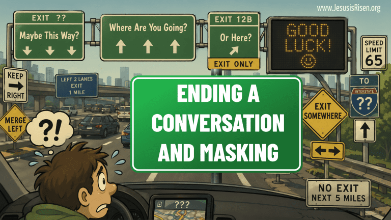 Ending a Conversation and Masking